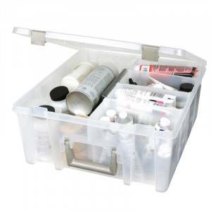 ArtBin Super Aufbewahrungsbox extra tief Kunststoff transparent 37,5x3 von ArtBin