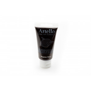 Artello Acrylfarbe/Künstlerfarbe Dunkelblau/Grau 75ml von Artello