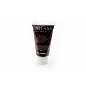 Artello Acrylfarbe/Künstlerfarbe Dunkelbraun 75ml von Artello