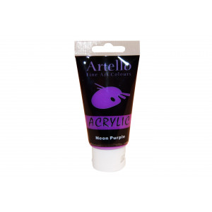 Artello Fine Art Acrylfarbe Neon Lila 75ml von Artello