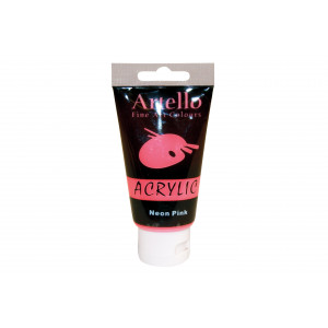 Artello Fine Art Acrylfarbe Neon Pink 75ml von Artello