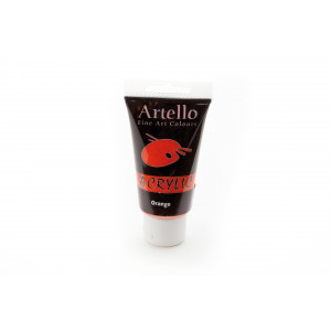 Artello Fine Art Acrylfarbe Orange 75ml von Artello