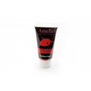 Artello Fine Art Acrylfarbe Rot 75ml von Artello