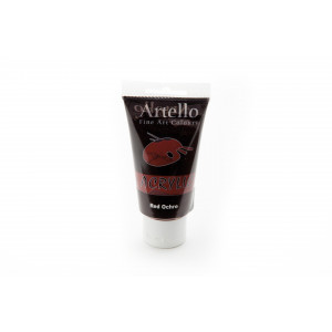 Artello Fine Art Acrylfarbe Rot Ocker 75ml von Artello