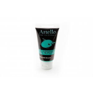 Artello Fine Art Acrylfarbe Smaragdgrün 75ml von Artello