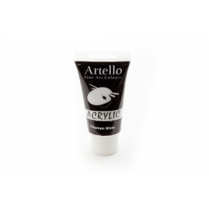 Artello Fine Art Acrylfarbe Weiß 75ml von Artello