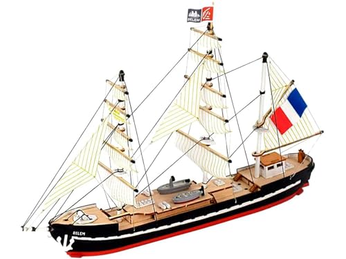 Artesanía Latina - Holzmodellschiff - Easy Kit Französische Schulschiff, Belem - Modell 17001, Maßstab 1:160 - Modelle zu Bauen - Anfängerniveau von Artesanía Latina