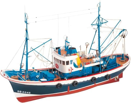 Artesanía Latina - Holzmodellschiff – Spanische Thunfischboot, Marina II - Modell 20506, Maßtab 1:50 - Modelle zu Bauen – Fortgeschrittenesniveau von Artesanía Latina