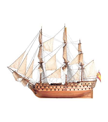 Artesanía Latina - Holzmodellschiff – Spanisches Schiff San Juan Nepomuceno - Modell 22860, Maßtab 1:90 - Modelle zu Bauen - Expertenniveau von Artesanía Latina