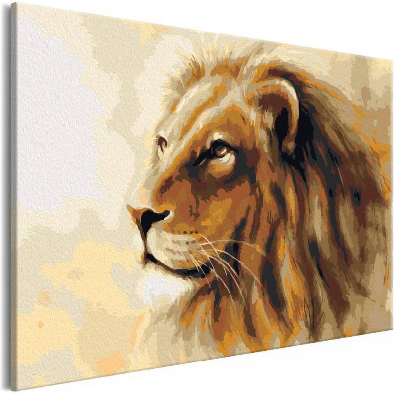 Malen nach Zahlen - Lion King von Artgeist