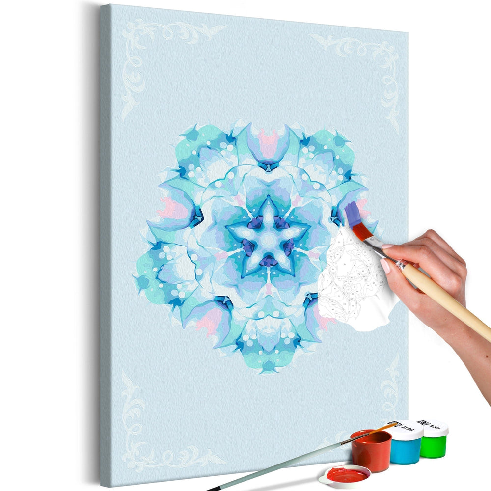 Malen nach Zahlen - Snowflake von Artgeist