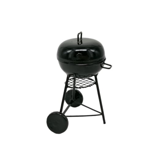 ARTIBETTER Mini-Grill Im Freien Miniatur-Grillmodell Puppenhaus-Dekor-Requisiten Szenensimulationsspielzeug Mini-Grill Winziger Grill Für Die Küche Puppenhaus-Dekoration Von Wohnzimmer von Artibetter