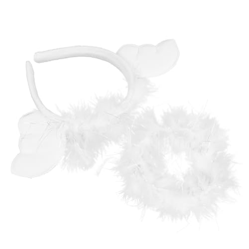 Artibetter 1Stk Engel Stirnband Haarschmuck Teenager-Mädchen-Kleidung fasching kopfbedeckung fastnacht kopfbedeckung Haarspangen Haarnadel Engelshaar Requisite Party-Kostüm-Requisite Stoff von Artibetter