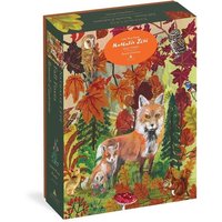 Nathalie Lété Fall Foxes 1,000-Piece Puzzle von Workman