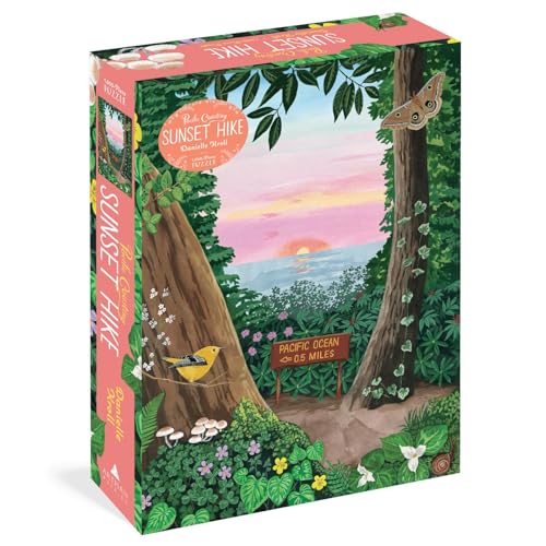 Pacific Coasting: Sunset Hike 1,000-piece Puzzle von Artisan