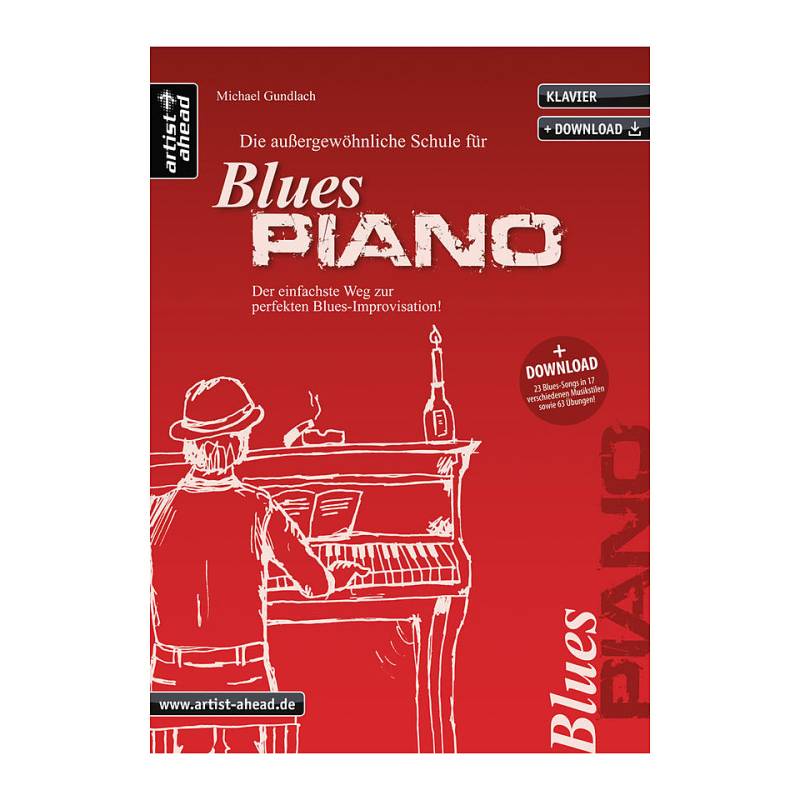 Artist Ahead Blues Piano Lehrbuch von Artist Ahead