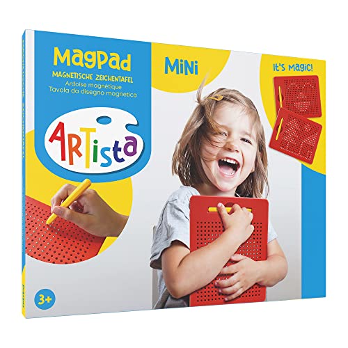 ARTISTA 9315380 Magnet Zeichentafel Mini, magnetisches Zeichenbrett, Zaubertafel für Kinder ab 3 Jahren von ARTISTA