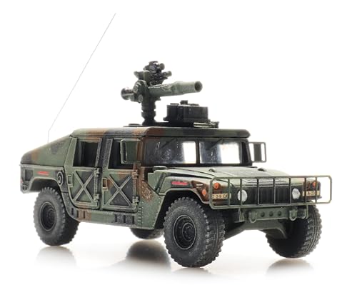 US Humvee Camo Armored Tow 1/87 (HO Scale) Fertigmodell (6870544) von Artitec