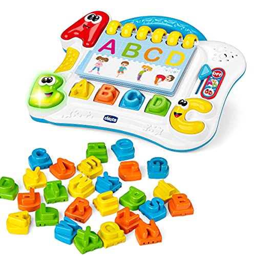 Chicco 9800000030 Bewegliches Alphabet, Mehrfarbig, Einheitsgröße von Artsana