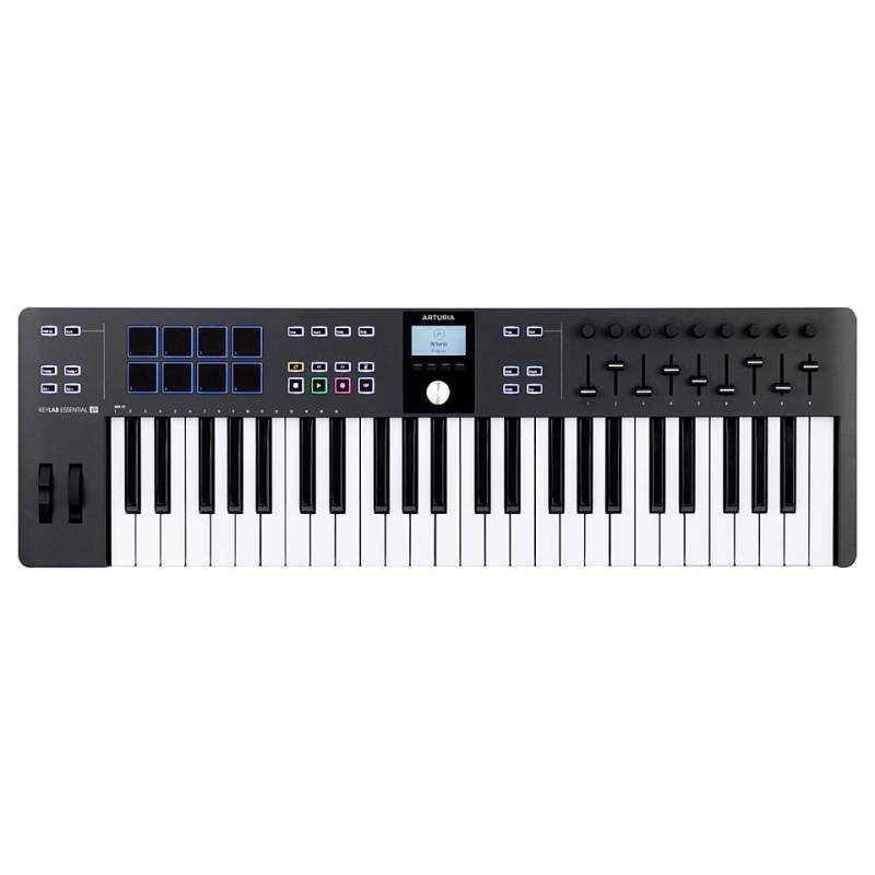 Arturia KeyLab Essential 49 MK3 Black Masterkeyboard von Arturia