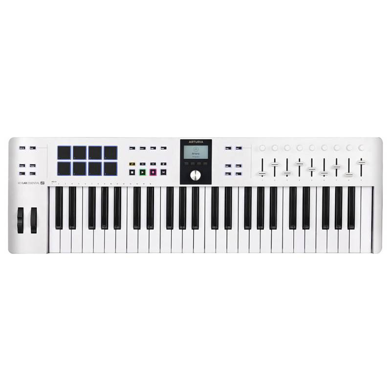 Arturia KeyLab Essential 49 MK3 White Masterkeyboard von Arturia