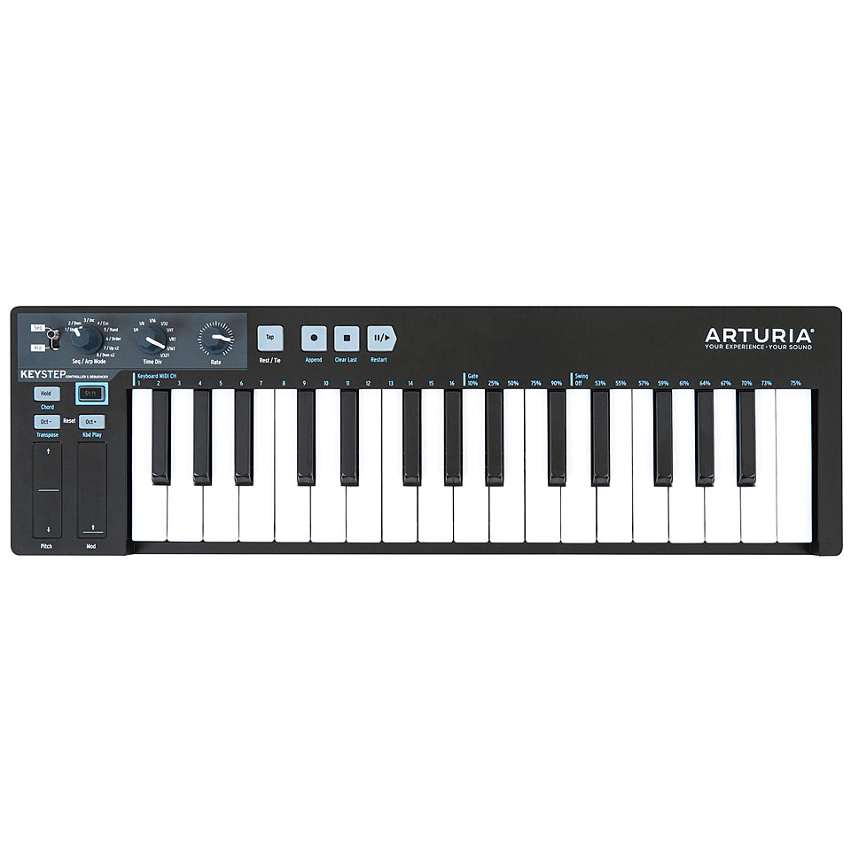 Arturia KeyStep Black Edition Masterkeyboard von Arturia