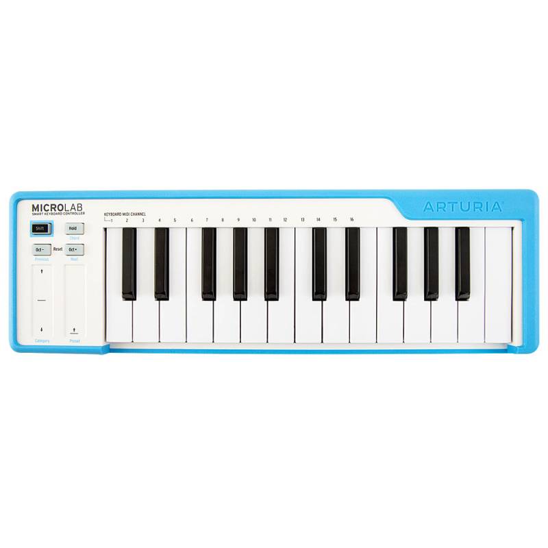 Arturia MicroLab Blue Masterkeyboard von Arturia