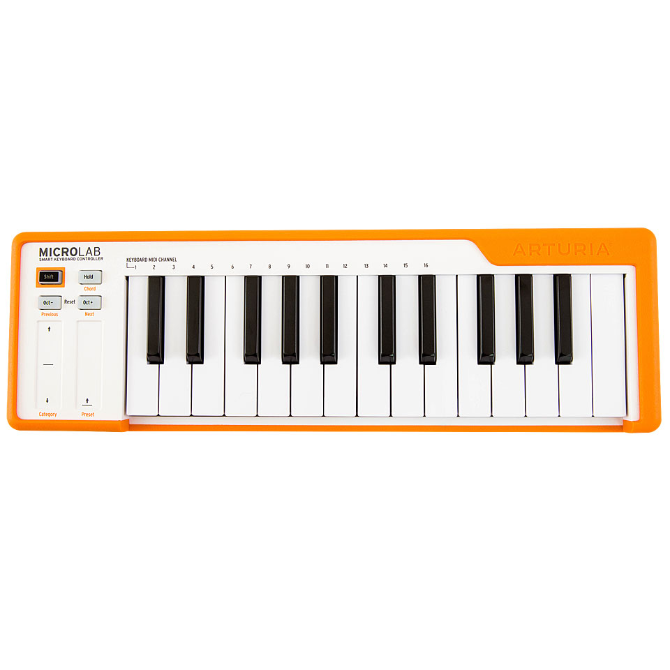 Arturia MicroLab Orange Masterkeyboard von Arturia