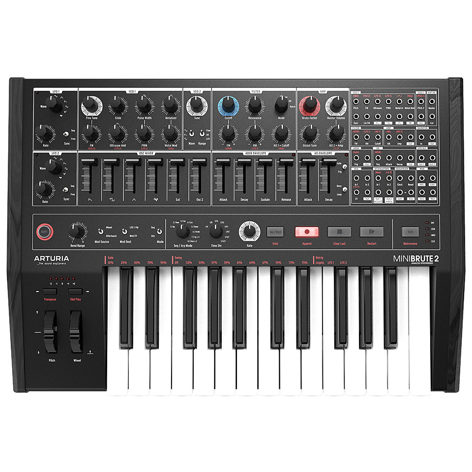 Arturia Minibrute 2 Noir Synthesizer von Arturia