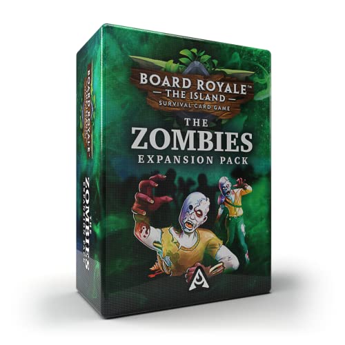 Arvis Games | Board Royale: The Island | Zombies | Expansion |a Turn-Based Survival Card Game | 2-6 Players | English von Arvis Board Royale