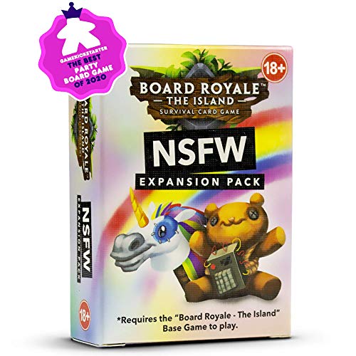 Board Royale – NSFW Erweiterungspaket (+18) – Naughtier & Funnier – Erweiterung für Board Royale – Basisspiel – preisgekröntes Wettbewerbs-Kartenspiel für Freunde und Familie von Arvis Board Royale