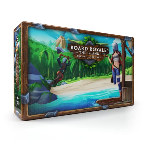 Board Royale - The Island - Base Game - Award Winning Competitive Survival Card Game for Friends and Family von Arvis Board Royale