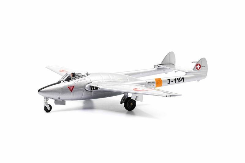 Vampire D.H. 100 Mk.6 J-1191 Spitznase von Arwico Collector Edition