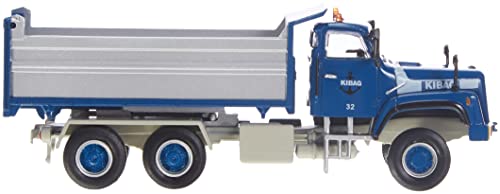 1/87 Saurer D330N 6x6 Kipper, Version KIBAG, blau von Arwico