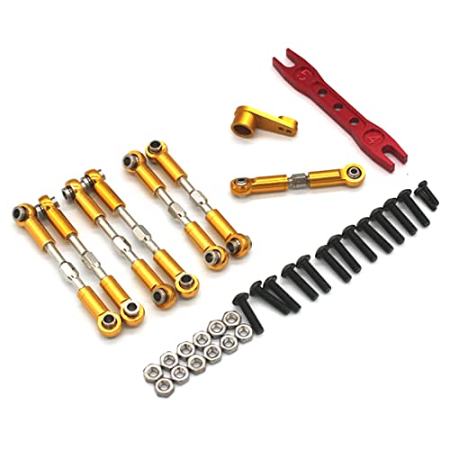 Ashikoi Einstellschlüssel für Servo-Arme, Verbindungsstange, aus Metall, für 144001, 144010, 124016, 124017, 124019, Upgrade-Teile, RC, 3 von Ashikoi