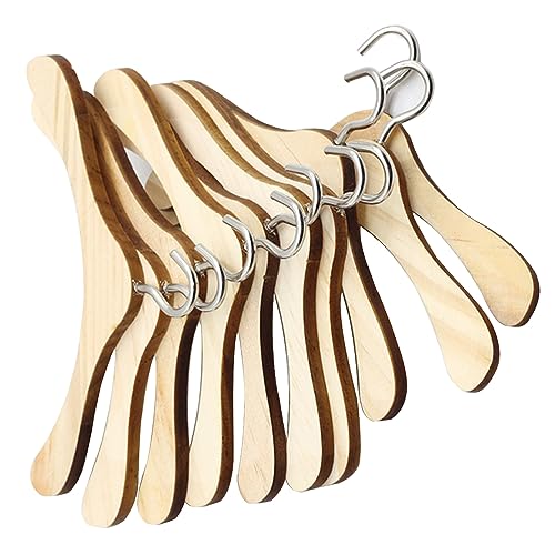 Ashuxxn 12cm Holzpuppen Kleiderbügel Mini Holz Kleiderbügel Kleiderbügel für Puppen Kleiderbügel Puppenzubehör Miniatur Möbel Kleiderbügel Haken aus Holz & Metall für Puppen Kleidung 10 Stück (12cm) Ashuxxn 12cm Holzpuppen Kleiderbügel Mini Holz Kleiderbügel Kleiderbügel für Puppen Kleiderbügel Puppenzubehör Miniatur Möbel Kleiderbügel Haken aus Holz & Metall für Puppen Kleidung 10 Stück (12cm) von Ashuxxn