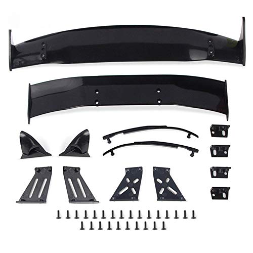 Asinfter Für 1/10 RC Racing Drift Car Rear Drift Road Body Spoiler Wing Universal Parts Zubehör von Asinfter