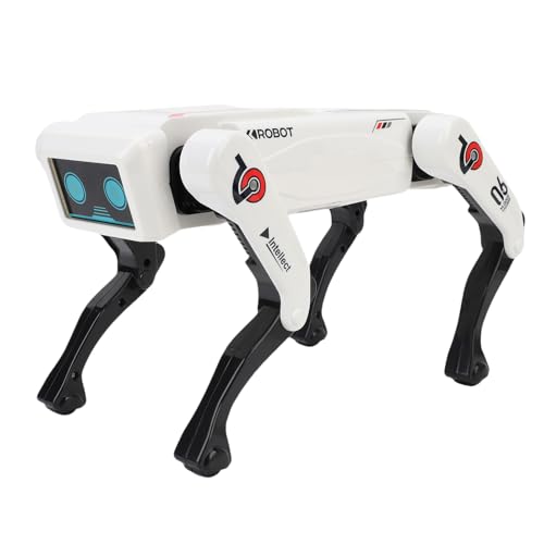 Asixxsix Fernbedienungs -Roboter -Hundespielzeug, Programmierbarer KI Smart Robot Dog mit Sprachkontrolle, Musik und Leichte Effekte Interaktive Roboter Haustiere, Handstand Push Up Asixxsix Fernbedienungs -Roboter -Hundespielzeug, Programmierbarer KI Smart Robot Dog mit Sprachkontrolle, Musik und Leichte Effekte Interaktive Roboter Haustiere, Handstand Push Up von Asixxsix