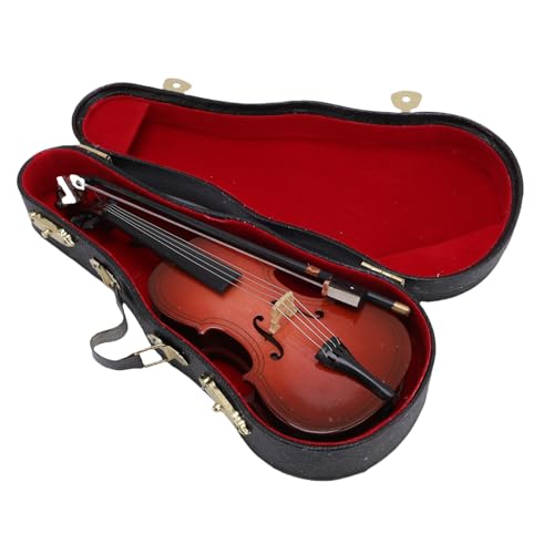 Asixxsix Miniatur -Cello -Modell, Hölzerne Mini -Musikinstrument Replik mit Standbogen und Gehäuse, Cello -Instrumente für Home Decoration Schlafzimmer Office Dollhouse Display Asixxsix Miniatur -Cello -Modell, Hölzerne Mini -Musikinstrument Replik mit Standbogen und Gehäuse, Cello -Instrumente für Home Decoration Schlafzimmer Office Dollhouse Display von Asixxsix