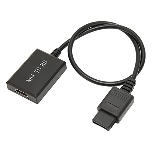 Asixxsix N64 Zu Konverter, 720p 1080p Kabel für N64, für AV Konverter, Unterstüttt Pal NTSC Plug and Play Game HD Link Kabel Asixxsix N64 Zu Konverter, 720p 1080p Kabel für N64, für AV Konverter, Unterstüttt Pal NTSC Plug and Play Game HD Link Kabel von Asixxsix