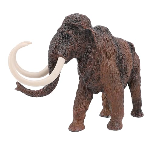 Asixxsix Wollmammut-Figur, 5,7 Zoll Großer Prähistorischer Mammut-Elefant-Tierfigurenmodus, Mammut-Spielzeug, Antikes Tier-Mammut-Modellspielzeug, Mammut-Statue von Asixxsix