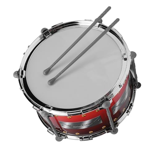 Kinder-Schlagzeug-Set, Jazz-Trommel für Kinder, Percussion-Musikinstrument mit 2 Trommelstöcken, Pädagogisches Baby-Musikspielzeug, Trommel, Sensorisches Musikinstrument, Spielzeug von Asixxsix