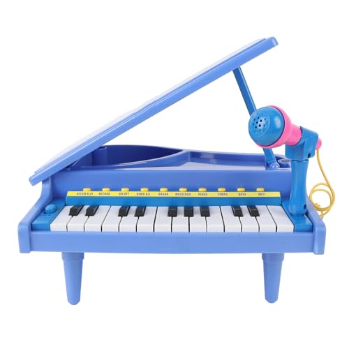 Klaviertastatur-Spielzeug für Mädchen, 23 Tasten Kleinkind-Klaviermusik-Spielzeuginstrumente mit Mikrofon, Kleinkind-Klavierspielzeug-Tastatur, Kinder-Mini-Keyboard-Klavier, von Asixxsix