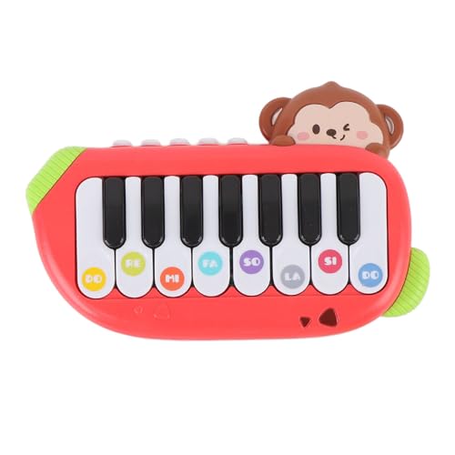 Multifunktionales Kinderspielzeug mit Elektronischem Klavier, Miniaturklavier, Tragbare Musik -Tastatur für Kinder ab 2 Jahren, Leicht zu Tragen und zu Lagern, Musikfähigkeiten von Asixxsix