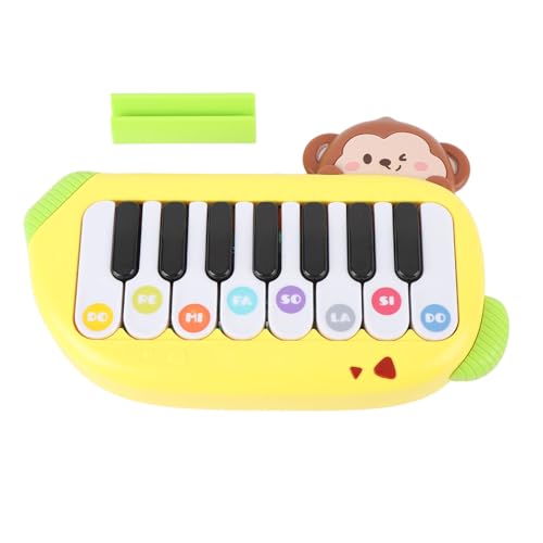 Multifunktionales Kinderspielzeug mit Elektronischem Klavier, Miniaturklavier, Tragbare Musik -Tastatur für Kinder ab 2 Jahren, Leicht zu Tragen und zu Lagern, Musikfähigkeiten von Asixxsix