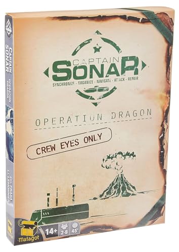 Matagot SAS SCSO3 - Captain Sonar: Operation Dragon Expansion, Verschiedene Farben von Matagot