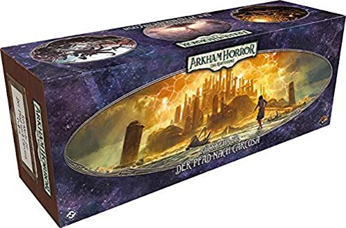 Fantasy Flight Games, Arkham Horror: LCG – Rückkehr zu: Pfad nach Carcosa, Erweiterung, Expertenspiel, Kartenspiel, 1-4 Spieler, Ab 14+ Jahren, 45+ Minuten, Deutsch, Gelb von Fantasy Flight Games