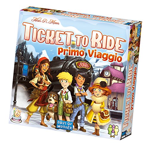 Asmodee Italien 8516 – Ticket to Ride ersten Reise Edizione Italiana von Asmodee