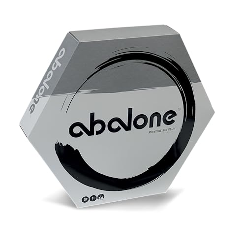 Asmodee Abalone, Brettspiel für Zwei, italienische Ausgabe, 8245, Mehrfarbig, medium von Asmodee