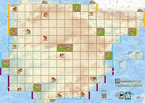 Carcassonne Maps - Peninsula Iberica von Asmodee